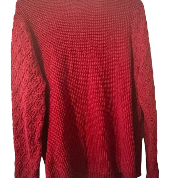 Jeanne Pierre Textured Sweater Long Sleeve Size Large - Picture 2 of 3